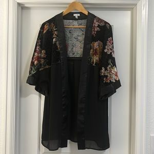 Nordstrom Floral Sheer Kimono